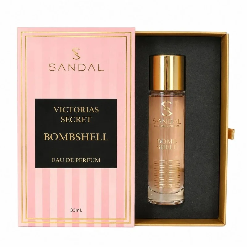 عطر  زنانه صندل مدل victoria secret bombshell حجم 33 میلی لیتر