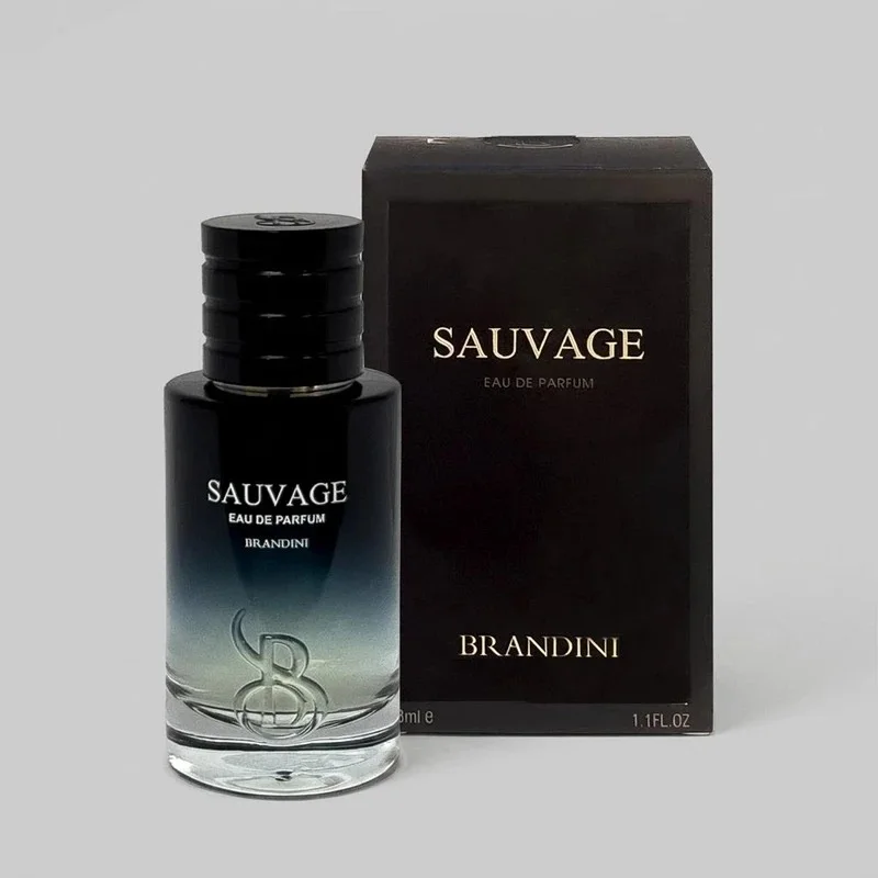 عطر مردانه برندینی  Sauvage با رایحه ادویه‌ای، چوبی و آروماتیک حجم 33 میلی‌لیتر